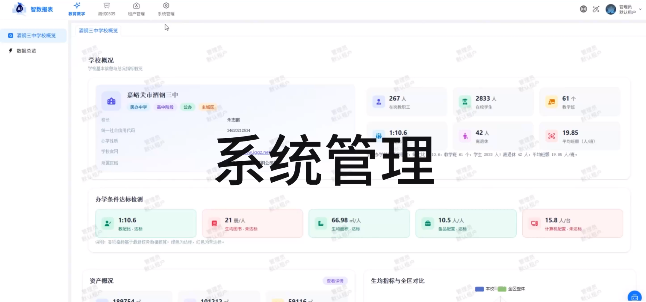 【操作演示】系统管理