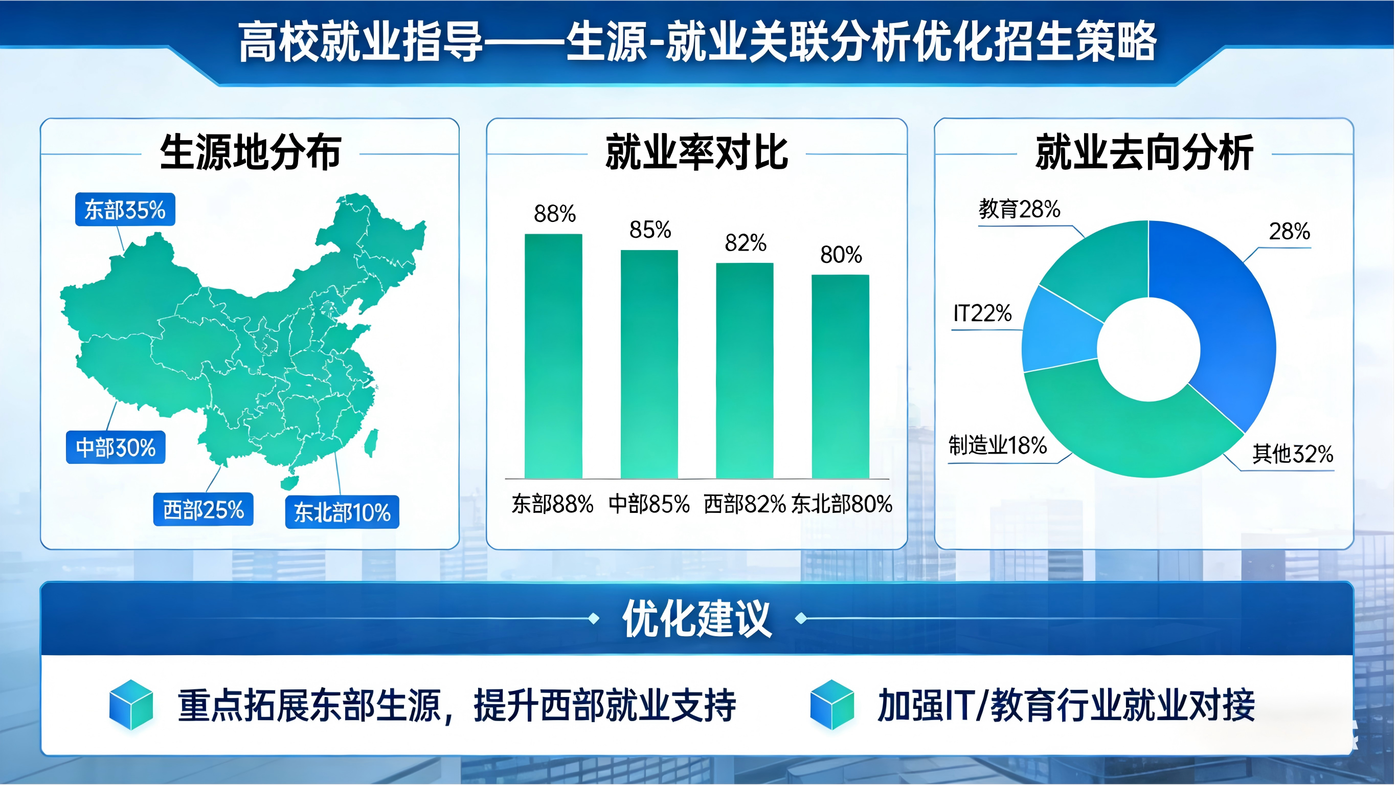 高校就业指导——生源-就业关联分析优化招生策略